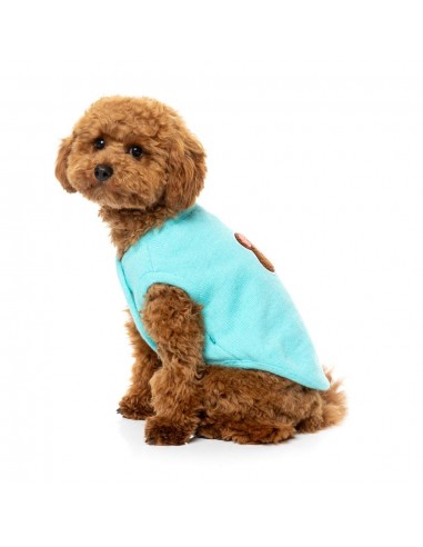 Camisola de malha para cães FuzzYard FuzzBear aqua