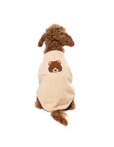 Camisola de malha para cães FuzzYard FuzzBear bege