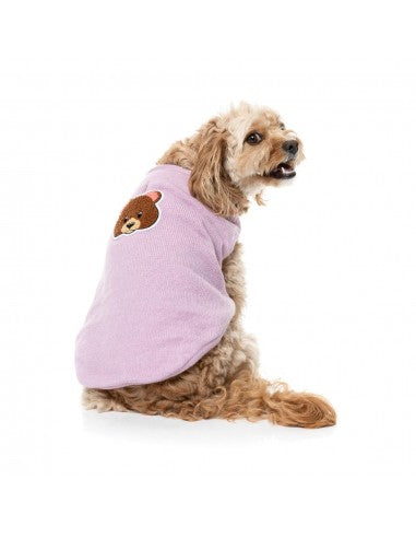 Camisola de malha para cães FuzzYard FuzzBear lilás