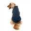 Camisola bordada para cão FuzzYard Smiley azul-marinho