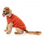 Camisola bordada para cão FuzzYard Smiley cor de ferrugem