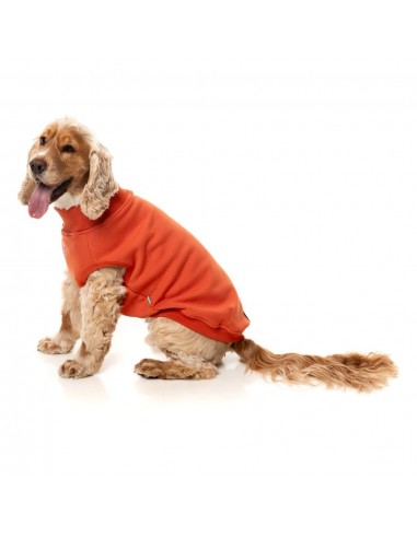 Camisola bordada para cão FuzzYard Smiley cor de ferrugem