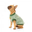 Camisola com capuz para cães FuzzYard Smiley Tie-rus, verde (tamanho 1)