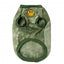 Camisola com capuz para cães FuzzYard Smiley Tie-rus, verde (tamanho 1)