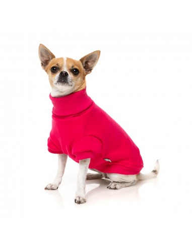 Camisola de gola alta para cão FuzzYard Stevie 25 magenta