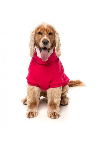 Camisola de gola alta para cão FuzzYard Stevie 25 magenta