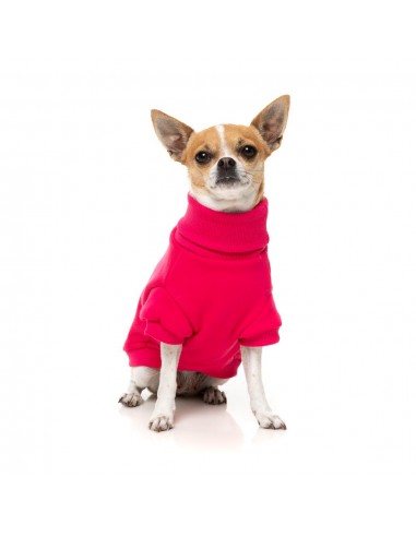Camisola de gola alta para cão FuzzYard Stevie 25 magenta