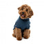 Camisola de gola alta para cão FuzzYard Stevie azul-marinho