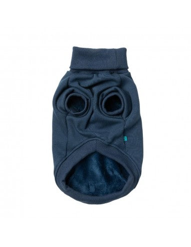 Camisola de gola alta para cão FuzzYard Stevie azul-marinho