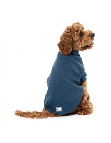 Camisola de gola alta para cão FuzzYard Stevie azul-marinho