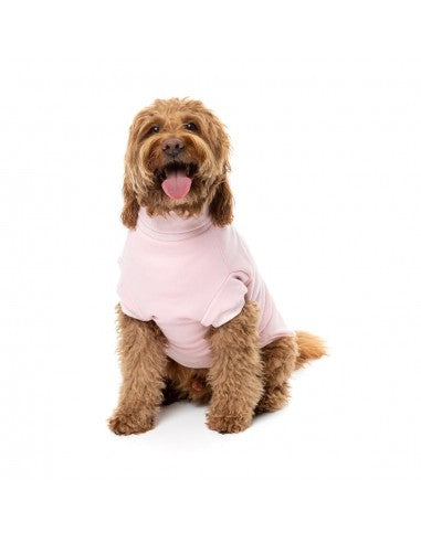 Camisola de gola alta para cão FuzzYard Stevie rosa