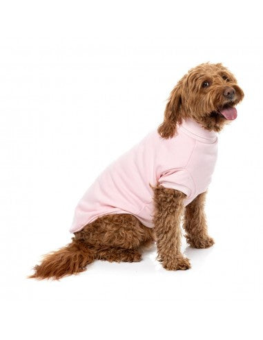 Camisola de gola alta para cão FuzzYard Stevie rosa