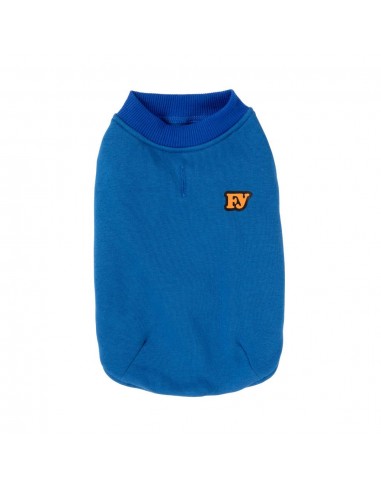 Camisola de algodão para cães FuzzYard The Woof azul
