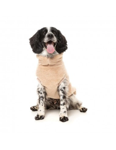 Camisola para cães FuzzYard Turtle Teddy 25 Desert Tan (tamanho 1)