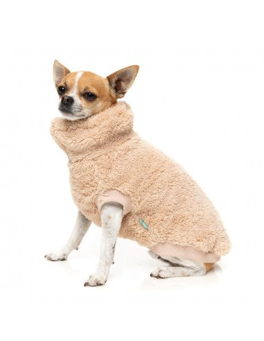 Camisola para cães FuzzYard Turtle Teddy 25 Desert Tan (tamanho 1)