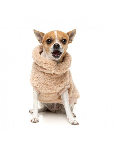 Camisola para cães FuzzYard Turtle Teddy 25 Desert Tan (tamanho 1)