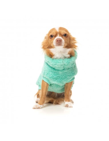 Camisola para cão FuzzYard Turtle Teddy verde-azulado