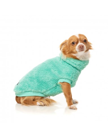 Camisola para cão FuzzYard Turtle Teddy verde-azulado