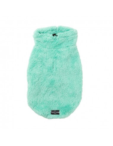 Camisola para cão FuzzYard Turtle Teddy verde-azulado