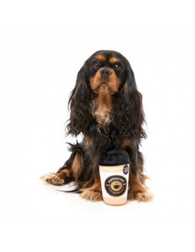 Peluche para cães FuzzYard Barkrista Puppuccino em forma de copo de café