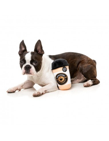 Peluche para cães FuzzYard Barkrista Puppuccino em forma de copo de café