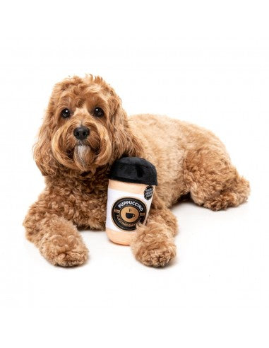 Peluche para cães FuzzYard Barkrista Puppuccino em forma de copo de café