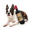 Peluche para cães FuzzYard garrafa de vinho Mutt Merlot com apito