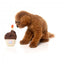 Peluche para cães FuzzYard cupcake de aniversário com apito