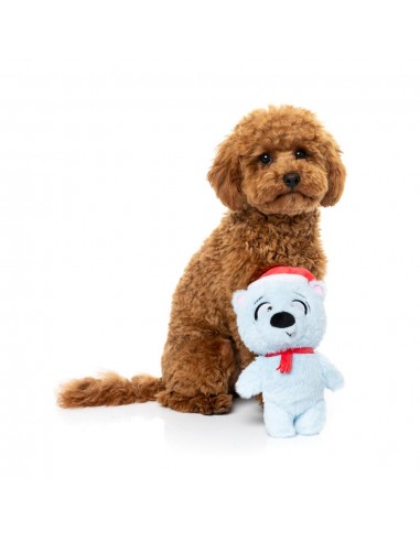 Peluche de Natal para cães FuzzYard Brrr-Uce the Polar Bear
