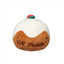 Peluche de Natal para cães FuzzYard Hey Puddin' (tamanho S)