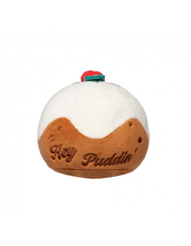 Peluche de Natal para cães FuzzYard Hey Puddin' (tamanho S)