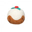 Peluche de Natal para cães FuzzYard Hey Puddin' (tamanho S)