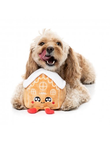 Peluche de Natal para cães FuzzYard Holly House