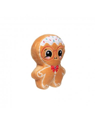 Peluche de Natal para cães FuzzYard Jinglebread (tamanho S)