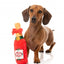 Peluche de Natal para cães FuzzYard Merry & Bright Chompagne