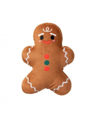 Peluches de Natal para cães FuzzYard Milk & Gingerbread, pack de 2