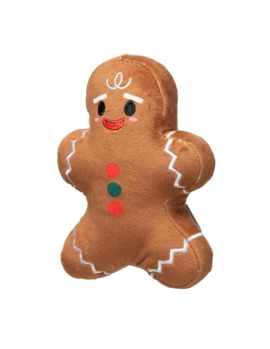 Peluches de Natal para cães FuzzYard Milk & Gingerbread, pack de 2