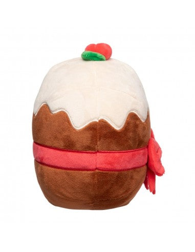 Peluche de Natal para cães FuzzYard Merry Puddin em forma de pudim de Natal