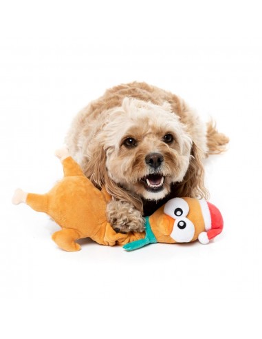 Peluche de Natal para cães FuzzYard Monecka the Turkey