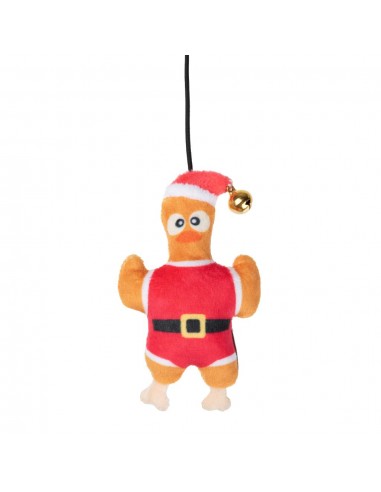 Brinquedo de Natal para gatos FuzzYard Cluckin Claus