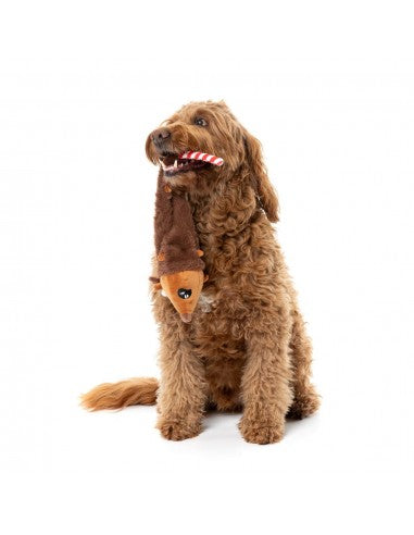 Peluche de Natal para cães FuzzYard Run Away Reindeer