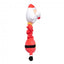 Peluche de Natal para cães FuzzYard Saint Neckolas em forma de Pai Natal