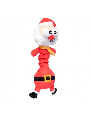Peluche de Natal para cães FuzzYard Saint Neckolas em forma de Pai Natal