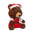 Peluche de Natal para cães FuzzYard Santa Fuzz Bear