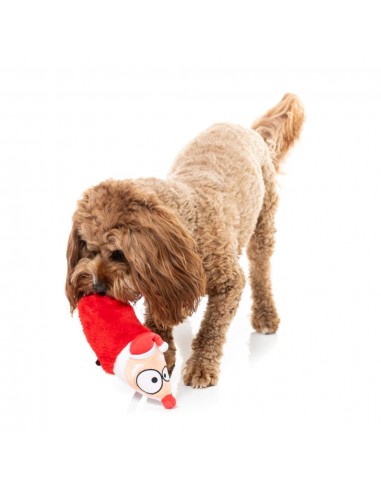 Peluche de Natal para cães FuzzYard So Long Santa