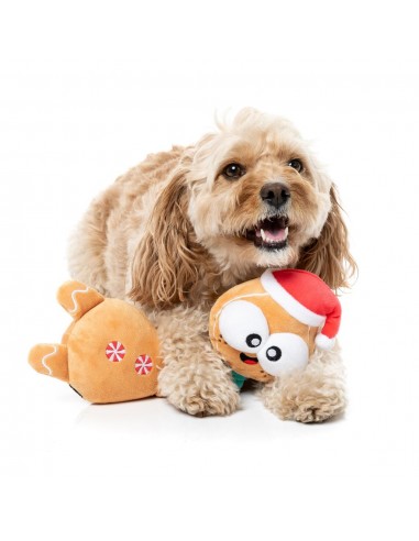 Peluche de Natal para cães FuzzYard Veronecka the Gingerbread