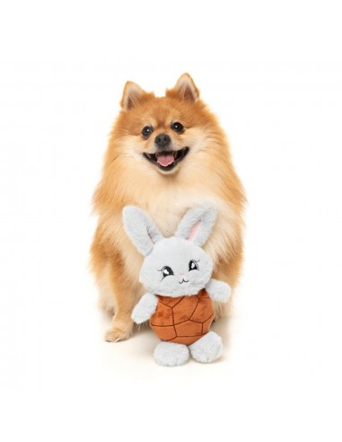 Peluche de Páscoa para cães FuzzYard Choc Belly Bunny