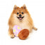 Peluches ovos de Páscoa para cães FuzzYard, pack de 2
