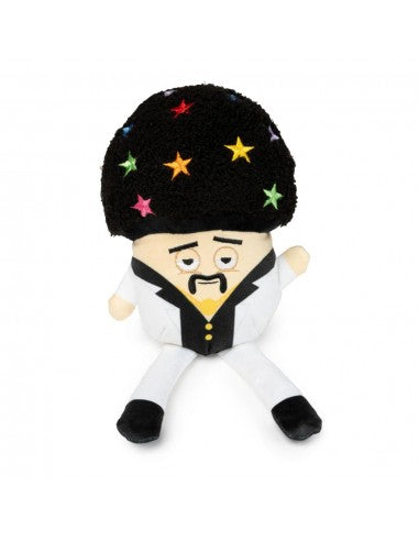 Peluche para cão FuzzYard Fun Guys Disco Randy Mushroom com apito