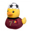 Peluche para cão FuzzYard Pato futebolista Bélgica n.º 7 com apito